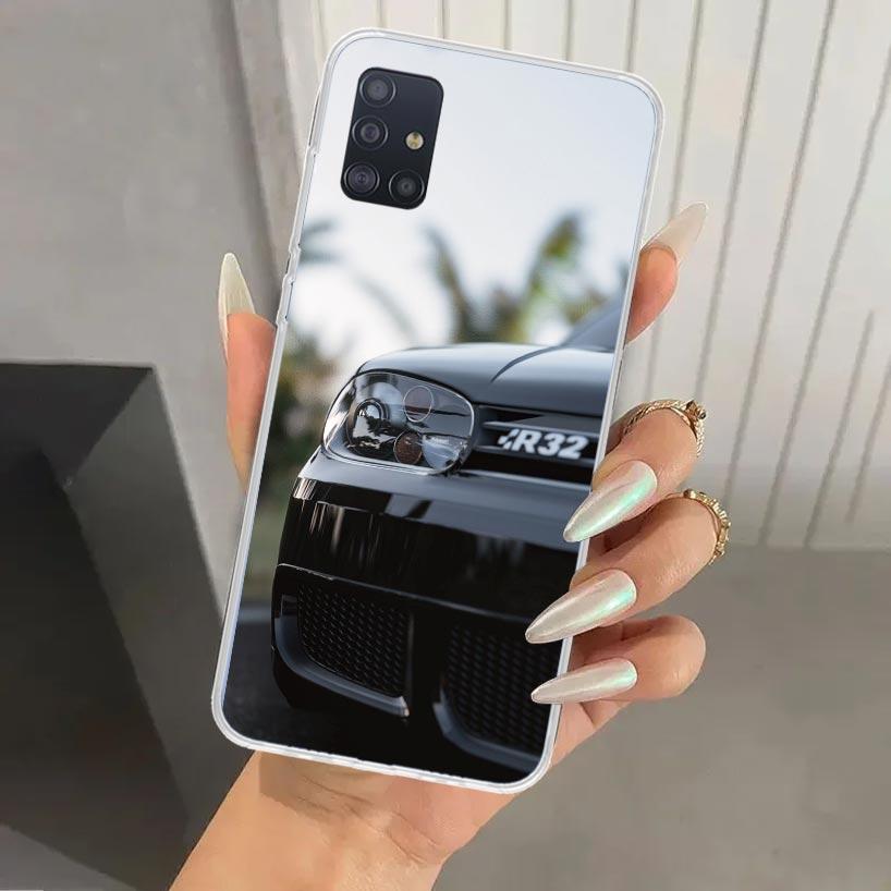 

Cool MK4 MK5 Golf Car Phone Case for Samsung Galaxy A52 A32 A22 A12 A02S A50S A30S A10S Note 20 Ultra 10 Plus S10 A31 A20 A71 A7 Samsung A20S