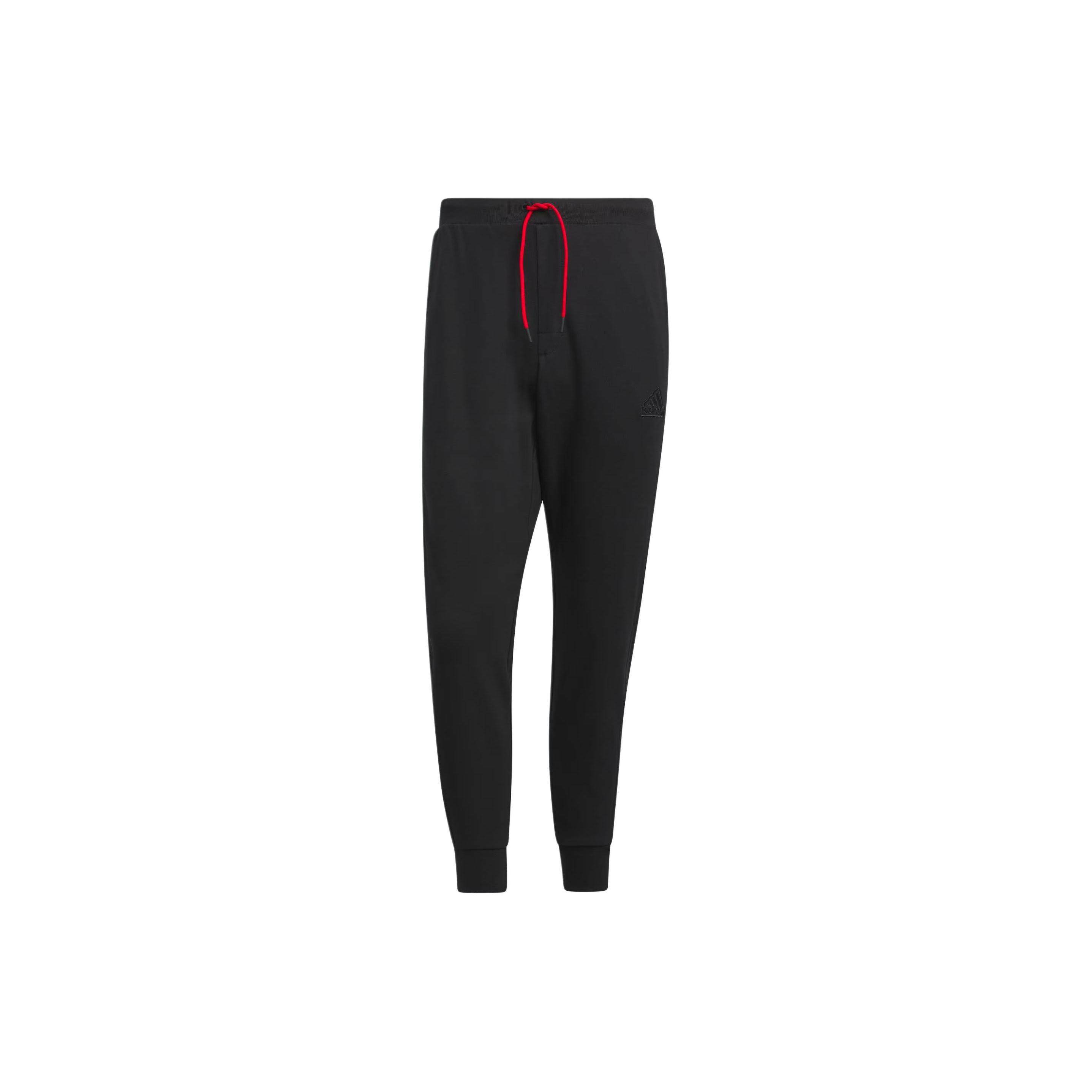 Adidas Трикотажные брюки мужские Черный IT3985 S