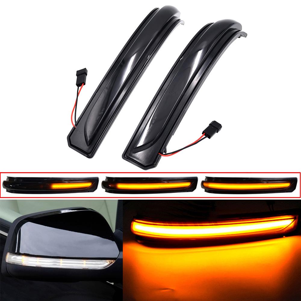 LED dynamické smerovky Sekvenčné blikajúce smerové svetlo Indikátorové svetlo spätného zrkadla pre Mercedes Benz triedy A B W169 W245