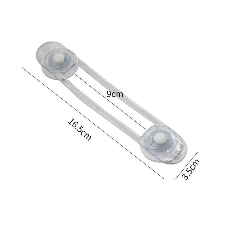 1/10pcs Baby Cabinet Locks Strap Drawer Lock Child Anti Opening Refrigerator Lock Home Baby Anti Pinch Safety Protection Buckle