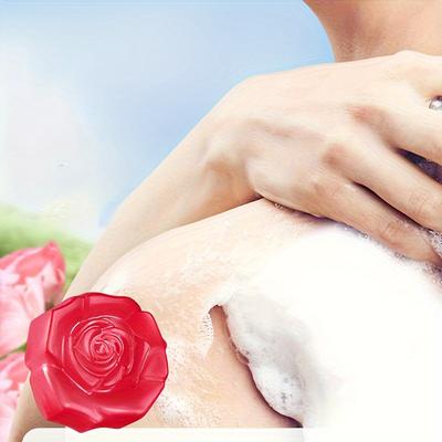 100g Herbal Plants, Natural Roses, Ginseng Essential Oil Soap, Handmade Shower Soap, Refreshing