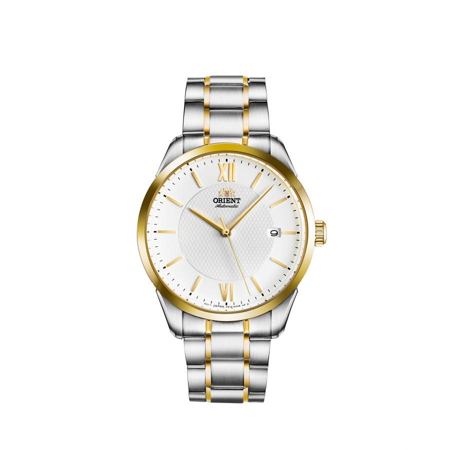 Мужские механические часы Orient White RA-AC0013S10D белый