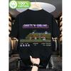 Men's Retro Gaming T-Shirt - The Ghosts N Goblins Video Game Tee with Iconic Print, Casual Round Neck Short-Sleeve Shirt Suitable for Casual Wear &