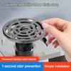 Anti Odor Sink Strainer Insect Prevention Sewer Drain Filter Plug Kitchen Bathroom Accessories
