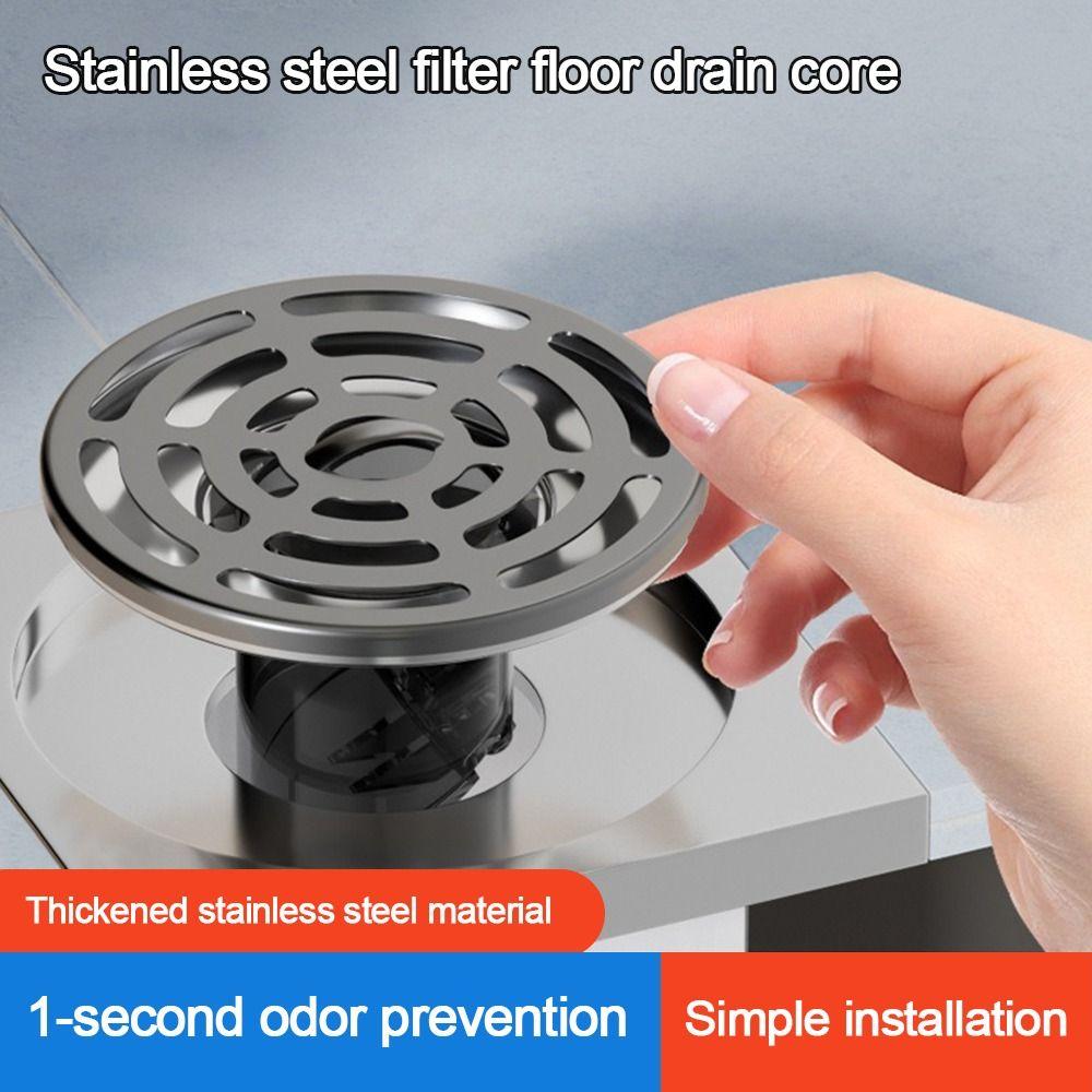 Anti Odor Sink Strainer Insect Prevention Sewer Drain Filter Plug  Kitchen Bathroom Accessories