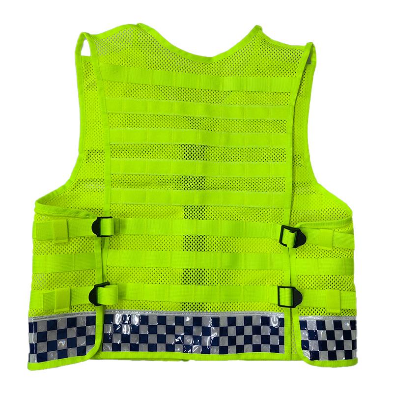 Traffic Duty Patrol Security Reflective Vest - Lightweight & Breathable