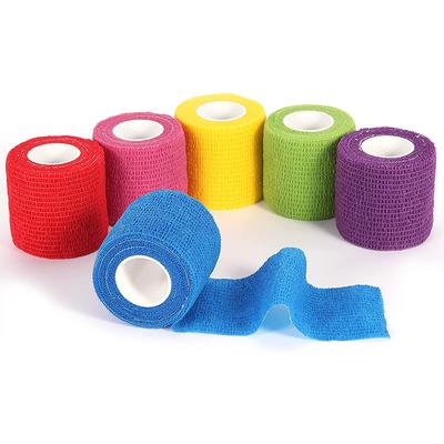 6 Rollen 5 cm selbstklebende Bandage, Tierarzt-Bandage, kohäsive Bandagen, Boxbandage für Hunde, Schläuche, Haustiere, Handgelenk, Heilung, Knöchel
