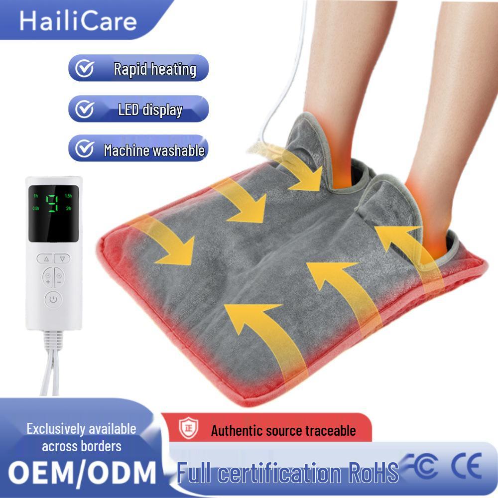 

New Electric Heated Foot and Hand Warmer Mat UK Plug (220-240V)