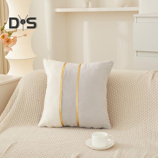 Samt Kissenbezug 18x18 Zoll Luxus Kissenhülle mit Verdecktem Reißverschluss Dekorative Sofa Wurfkissenhülle für Wohnzimmer Bett