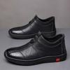Lässige Herrenschuhe Modetrend Business-Lederschuhe vielseitige weiche Sohle Freizeitschuhe Ein-Pedal-Fahrschuhe Herren
