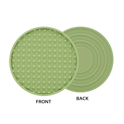 Round Heat-Resistant Food Grade Safety Silicone Pad Suitable For Any Type Desktop