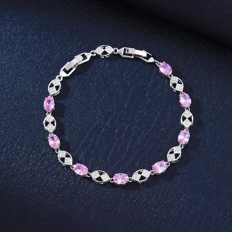 Brățară Diopsid Natural Aprovizionare Claritate Înaltă Culoare de Foc Flash Placare Vânt Curte Inlay Seiko Brățară Femei