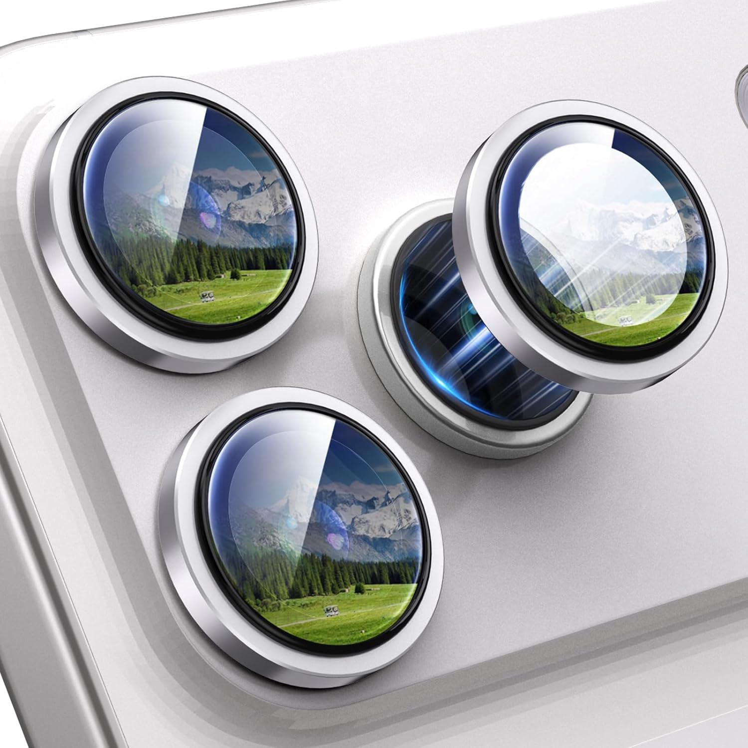 

Orange Camera Lens Protector Cover For iPhone 17 Pro Max 17Pro Tempered Glass Metal Phone Protection Protective Flim Accessories Blue Silver For iPhone 17 Pro Max серебряный