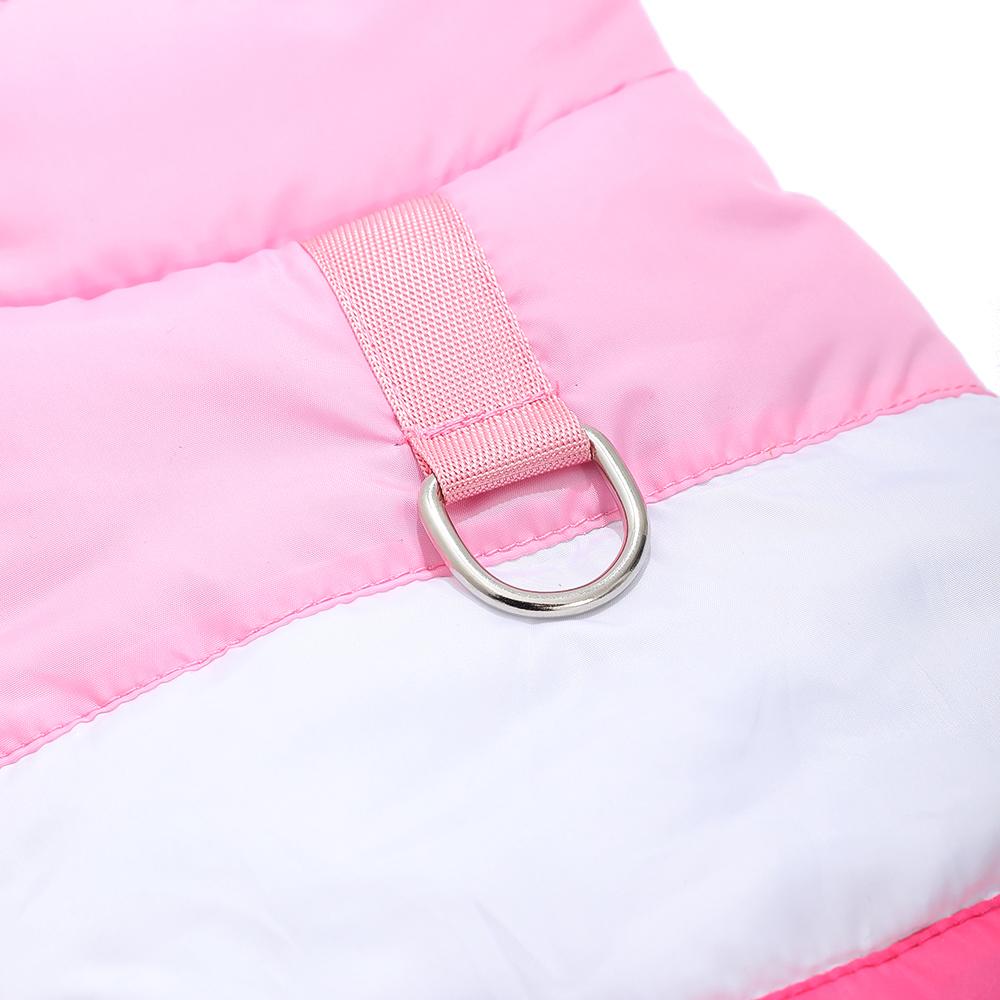 Winter Warm Dog Jacket For Small Medium Dogs Cats Windproof Waterproof With D-ring Puppy Clothes Yorkshire Schnauzer Pet Costume