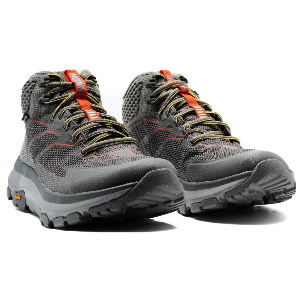 HOKA One One Sky Toa Gtx Durable Breathable Mid-Top Outdoor Functional Shoes Unisex Shoes Gray 1112032-CGFS