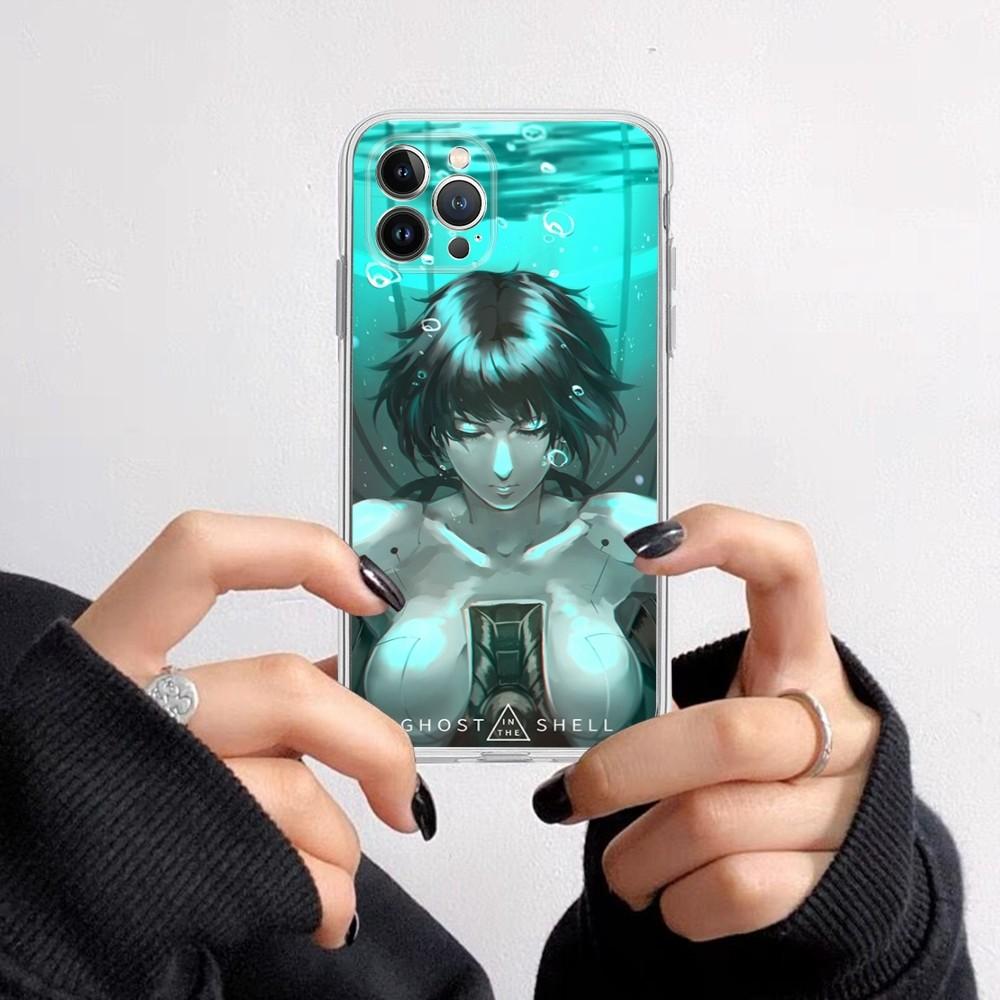 

Ghost in the Shell Phone Case for iPhone 16 15 8 7 6 6S Plus X SE XR XS 14 11 12 13 Mini Pro Max Mobile Case iPhone 12pro max