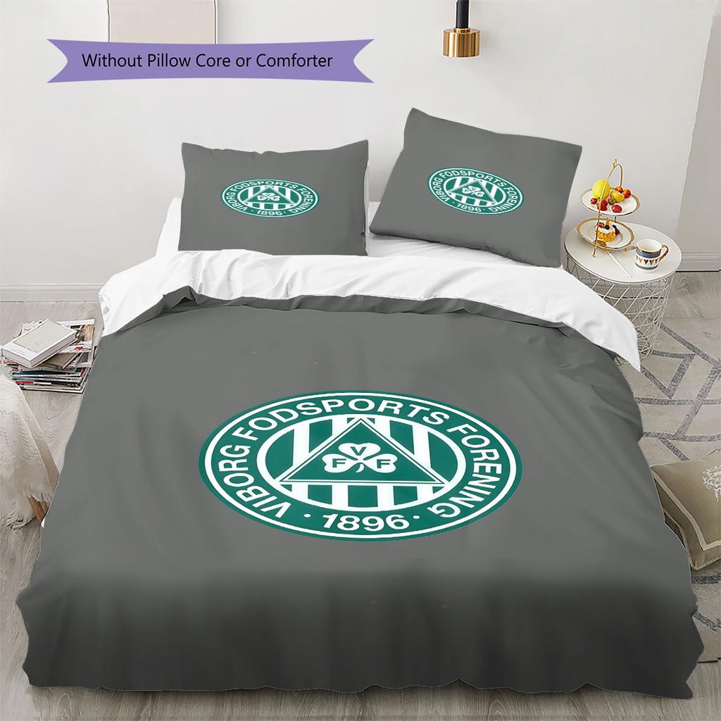 Viborg FF Bedding Quilt Set Quilt Cover Pillowcase Home Decoration Birthday Gift (1 * duvet cover + 2 * pillowcase, without core)