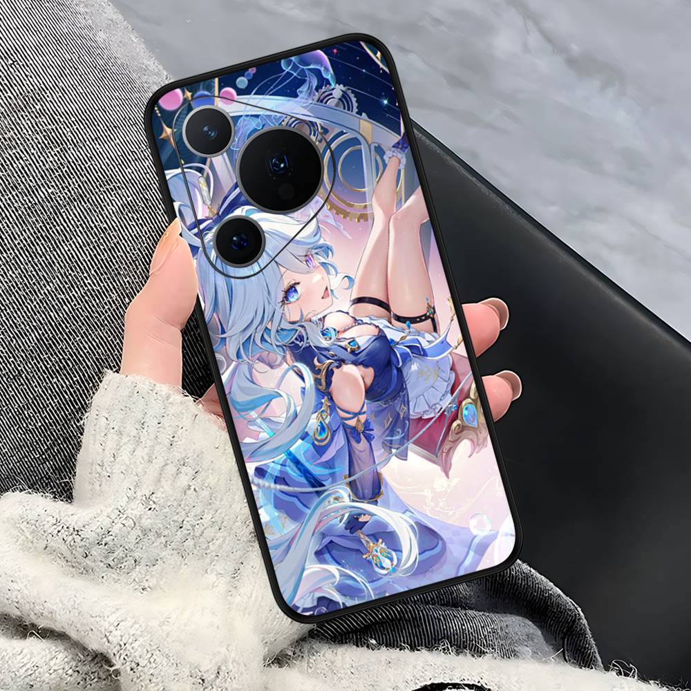 Genshin Impact Furina Phone Case For Huawei P 8 9 10 20 30 40 50 Pro Lite Psmart Honor 10 Lite 70 Mate 20lite