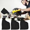 1/4pcs Anti-dust Cover Bag Belt Sander Black Dust Collector Bags For 255 Miter Saw Belt Sander Power Tool Accessories