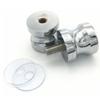 2025 Stainless Steel Back-to-Back Glass Door Knob Puller Push Bathroom Shower Handle 3 Types