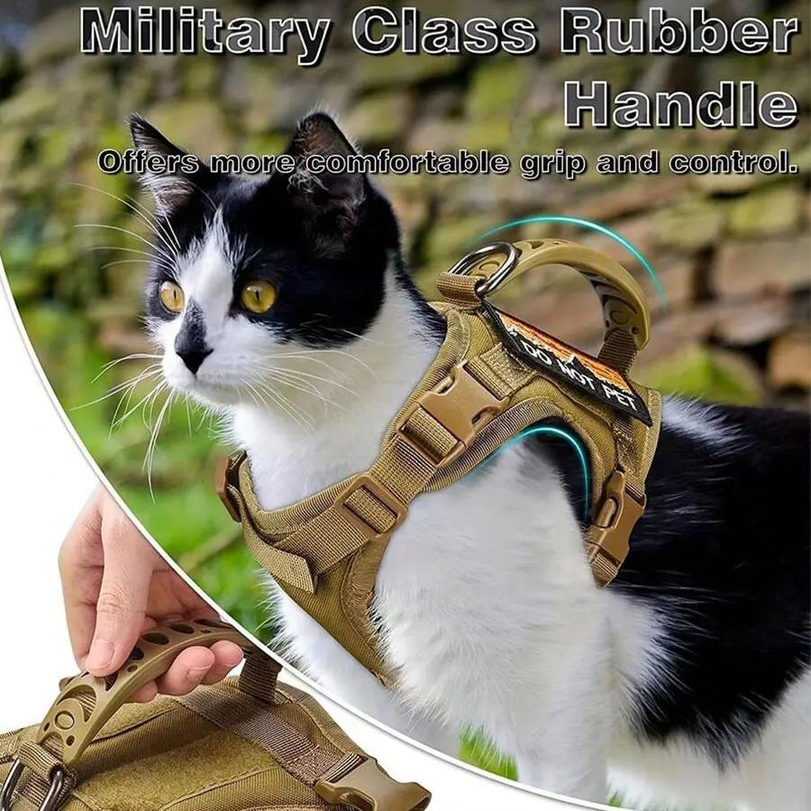 INS Outdoor Cat Vest Waterproof Cat Clothes Cat Chest Strap Special Vest for Walking Cats Can Be Adjusted