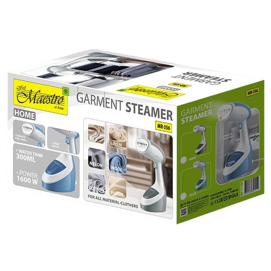 MAESTRO GARMENT STEAMER 1600W grey