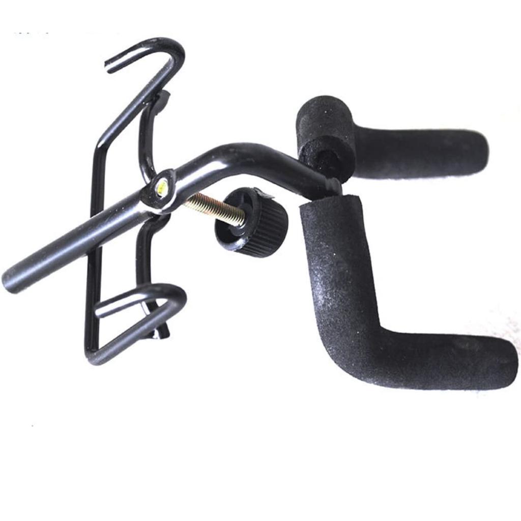 EINEY Gitarrenaufhänger, 2er Set, Haken für Netze, Gitarrenhalter, Wandmontage, Hakentyp, Ständer, Display, Fest montiert, Aufbewahrung