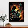 Full Round Diamond Painting The Sad Princess Art Rhinestone Picture Mosaic DIY 5D Cross Stitch Embroidery Home Decoration