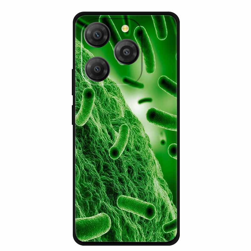 Για θήκη Blackview Shark 9 Shark9 Coque 6.67" Μαύρη Σιλικόνη Μαλακό Πίσω Κάλυμμα Θήκη Για θήκες τηλεφώνου Blackview Shark 9 Αντικραδασμική