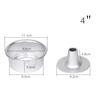 Angel Food Cake Pan Christmas Aluminum Cake Mold Chiffon Baking Cake Mould