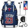 3 Piece School Backpack Set for Students Large Capacity Oxford Cloth Schoolbag with Shoulder Strap and Pencil Case