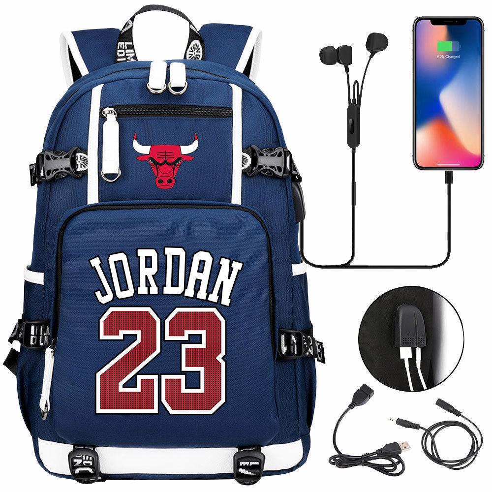 3 Piece School Backpack Set for Students Large Capacity Oxford Cloth Schoolbag with Shoulder Strap and Pencil Case