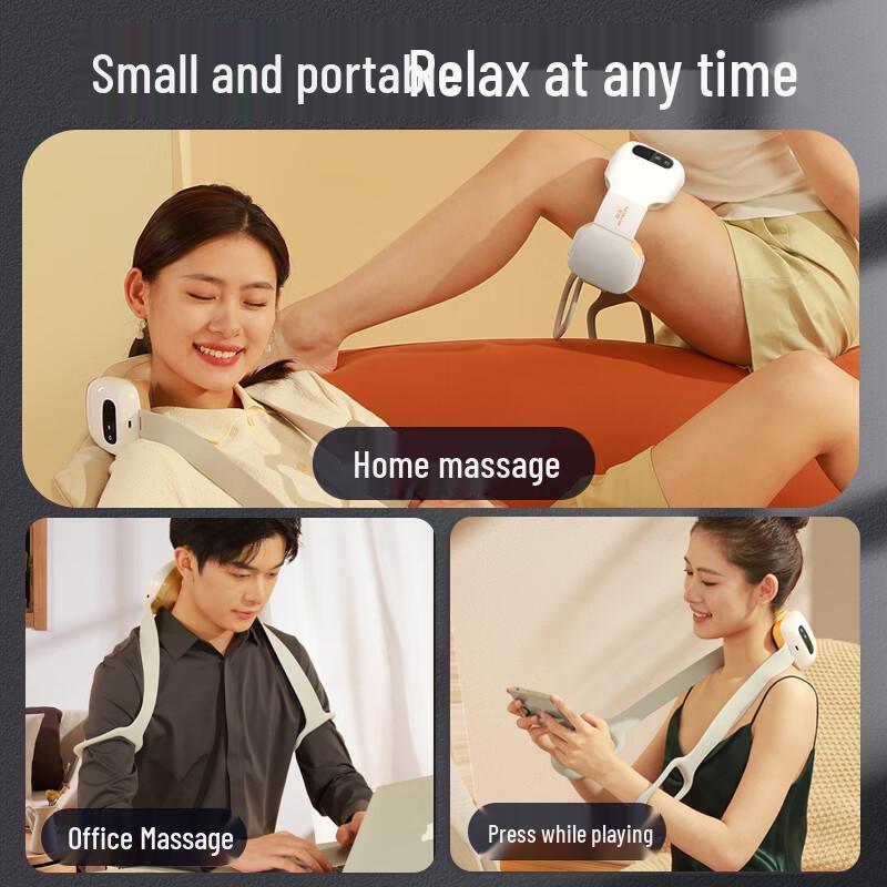 HEZHENG Neck and Shoulder Massager CN plug (adapter included)