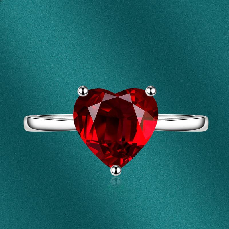 Sace Gems Anel clássico de liga de cobre com zircão, joia feminina, promessa de casamento, presente de festa