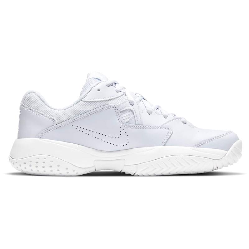 Nike Court Lite 2 Football Grey Bright Crimson Damen-Sneakers AR8838-005