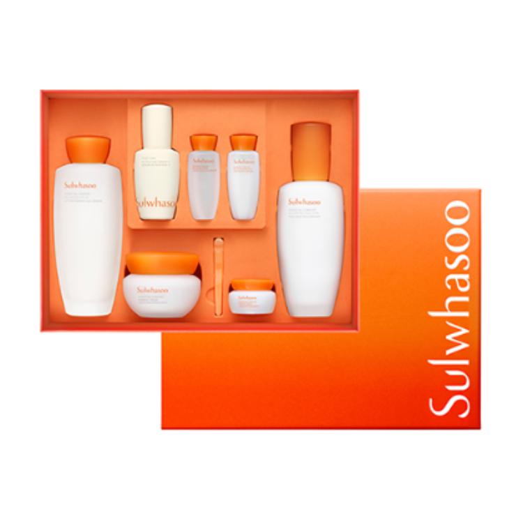 Sulwhasoo Наборы уходовой косметики с сыворотками для упругости, успокаивающие, увлажняющие 7-предметный набор, предыдущая версия 7-Piece Set