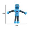 Suction Cup Telescopic Tube Robot Shape Stretch Tube Giraffe Toy Parent-Child Interactive Toy Anti-stress Squeeze Toy Home Decor