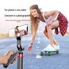 1.8m P185 Anti-Shake Stabilizer Gimbal for GoPro - Multi-Function Selfie Stick & Aluminum Alloy Tripod for Live Broadcast