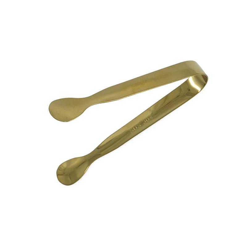 Multicolor Stainless Steel Clip Ice Tong Bread Food BBQ Clip Barbecue Clip Cube Sugar Ice Tongs Tool Bar Kitchen Utensils