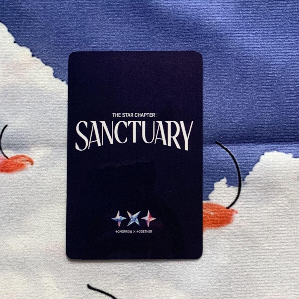 [USED] TXT Kpop Nara Hueningkai SANCTUARY US Exclusive Trading Card