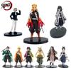 Figurine Anime Kamado Tanjirou Nezuko Demon Slayer Figurine Figurines d'Action Modèle PVC Jouets Figurine Zenitsu Inosuke Kimetsu No Yaiba