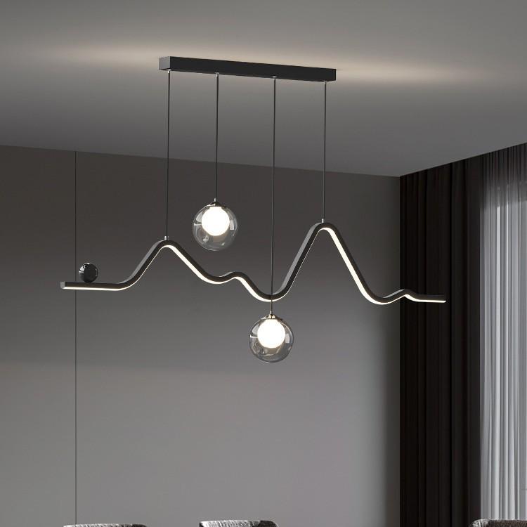 Snow Mountain Restaurant Chandelier - Italian Minimalist Designer Light for Luxury Dining & Bars (2025 Model)