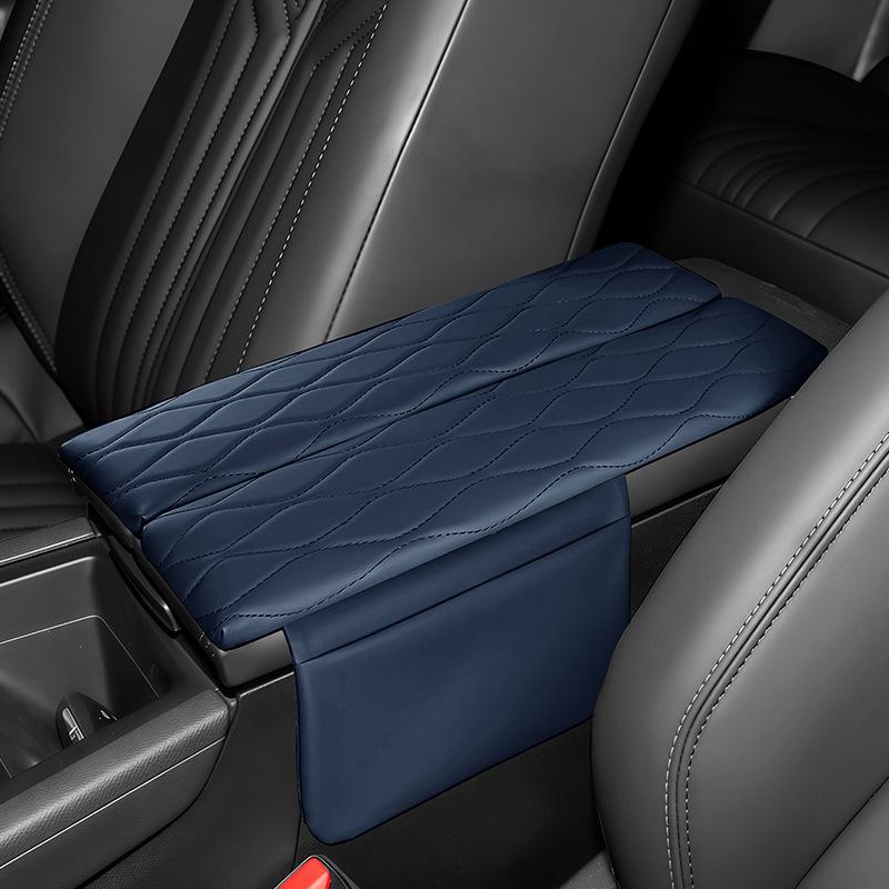 Armrest Box Pad – Fits Peugeot 408X, 508, 4008, 5008; Protective Cover & Heightening Sleeve