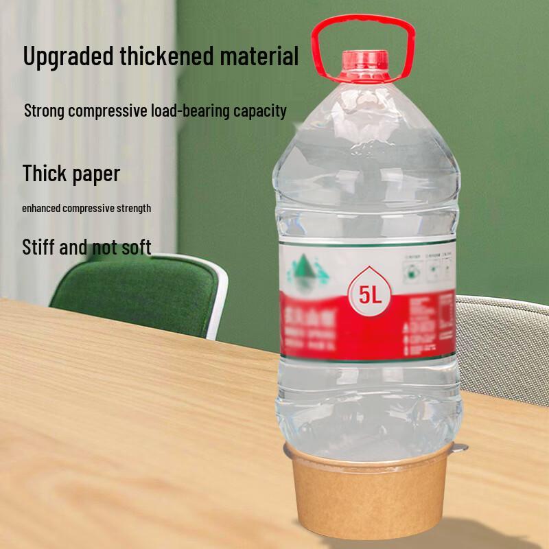 Disposable Kraft Paper Bowl with OPS Lid