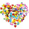 30/60/200pcs Cartoon Themed Mini Rubbers Cute Portable Eraser Office Study Supplies for Writing Drawing Correction XJM