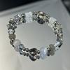 Hip Hop Crystal Star Pentagrams Heart Beaded Bracelet Aesthetic Charm Sweet Cool Star Handchain Bracelet Jewelry Girl