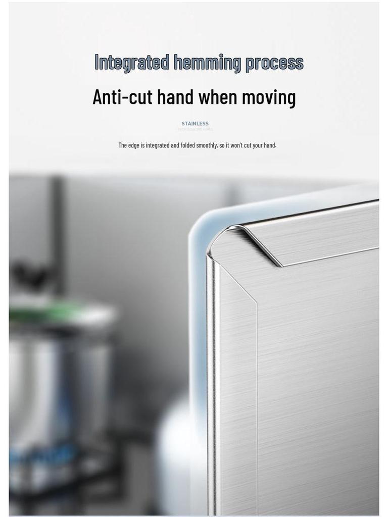 Heat-Resistant Stainless Steel Oil Splatter Guard for Stovetop Cooking