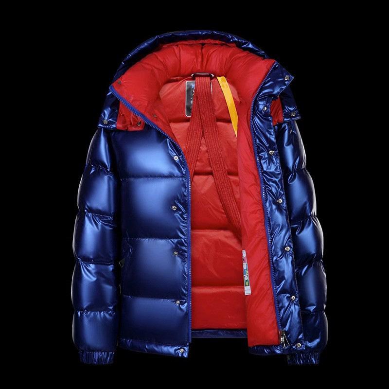 Men`s 2025 Trendy Shiny Green Hooded