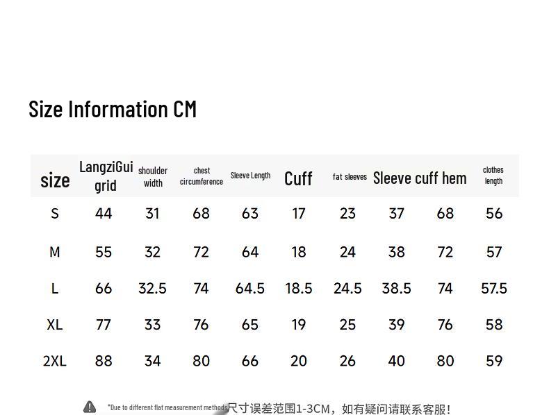 LANGZI Women's Contrast Wool Knit Sweater