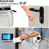 Retractable Keychain Heavy Duty Belt Clip Polygonal Keychain Clip Heavy Duty Carabiner Badge Holder Keychain With Carabiner